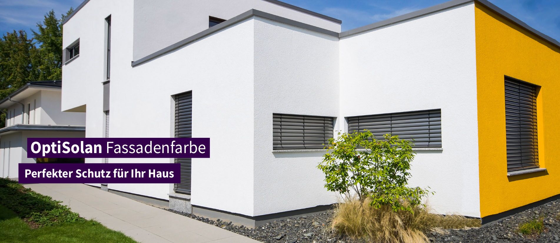 OptiSolan Fassadenfarbe